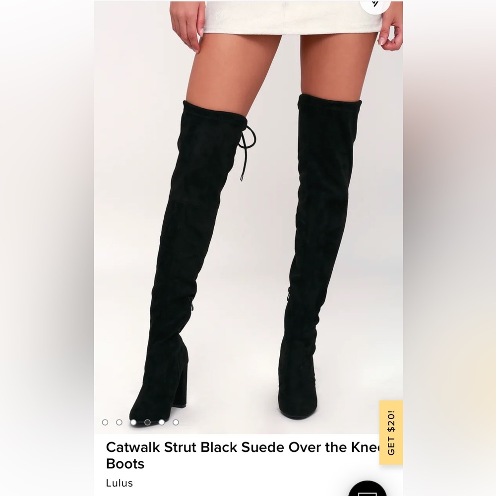 Suede Over the Knee Boots